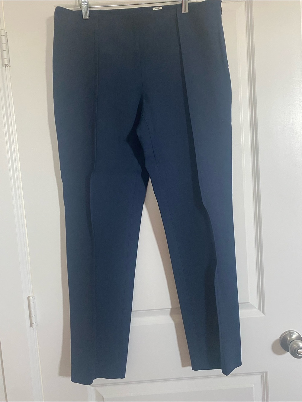 Carolina Herrera Dark Navy Dress Trousers - Classic Tailored Fit